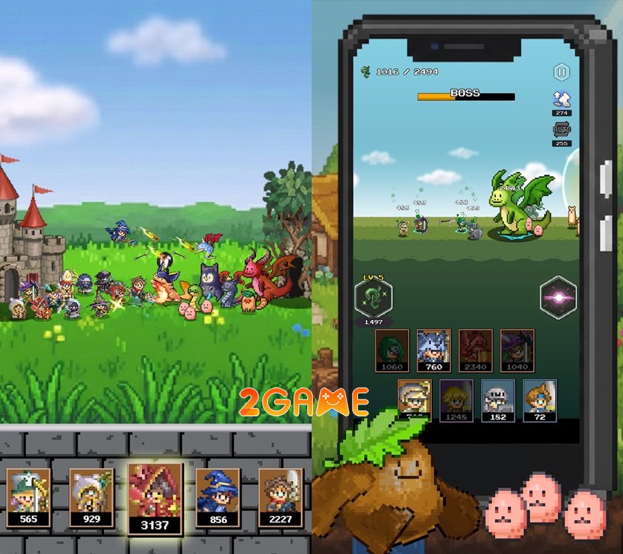 Waggle Squad: Pixel Swarm – Cuộc chiến bầy đàn Pixel đỉnh cao đang chờ bạn! wagglesquadpixelswarm 1