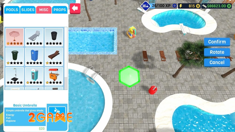 Waterpark Owner Simulator – Hãy Trở Thành Ông Chủ Công Viên Nước Điên Rồ Nhất! waterparkownersimulator 4