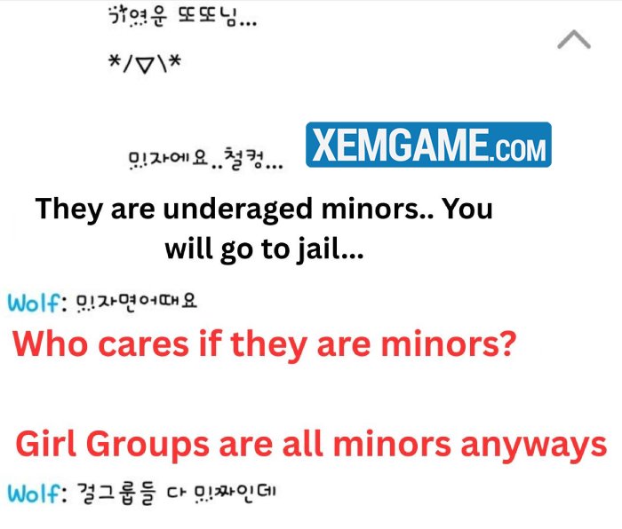 LMHT: SKT T1 Wolf bất ngờ bị lộ những đoạn chat cũ không đúng mực với trẻ “vị thành niên” wolf co binh luan khong hop chuan voi tre vi thanh nien 1