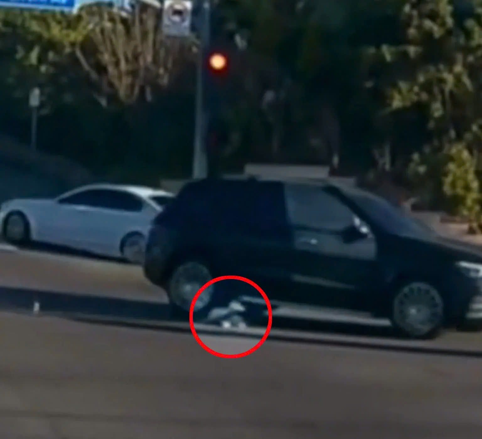 Khoảnh khắc kinh hoàng: Bé gái 19 tháng tuổi bị văng ra khỏi ô tô đang chạy trên đường- Ảnh 2.