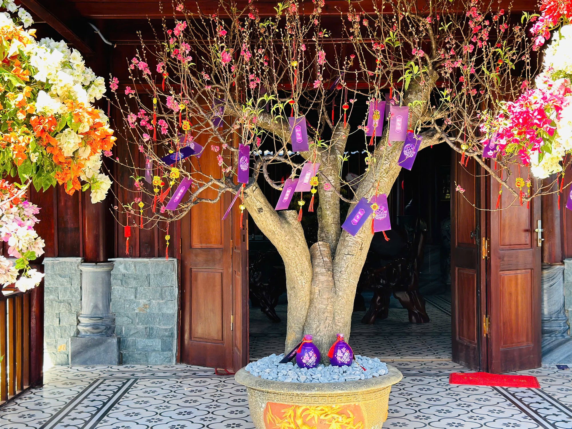 Nam nghệ sĩ đón Tết ở cơ ngơi 10.000 m2, đẹp như khu nghỉ dưỡng, hoa phủ kín nhà- Ảnh 7.