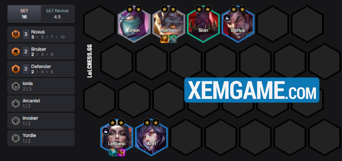 ĐTCL 16.5: Thử nghiệm bài Ahri Leblanc reroll cực kỳ độc đáo zmefomgv screenshot 5