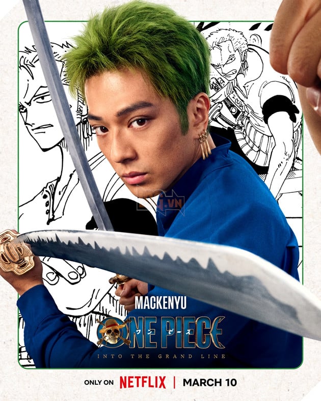 One Piece live-action mùa 2 công bố poster mới cho băng Mũ Rơm 2