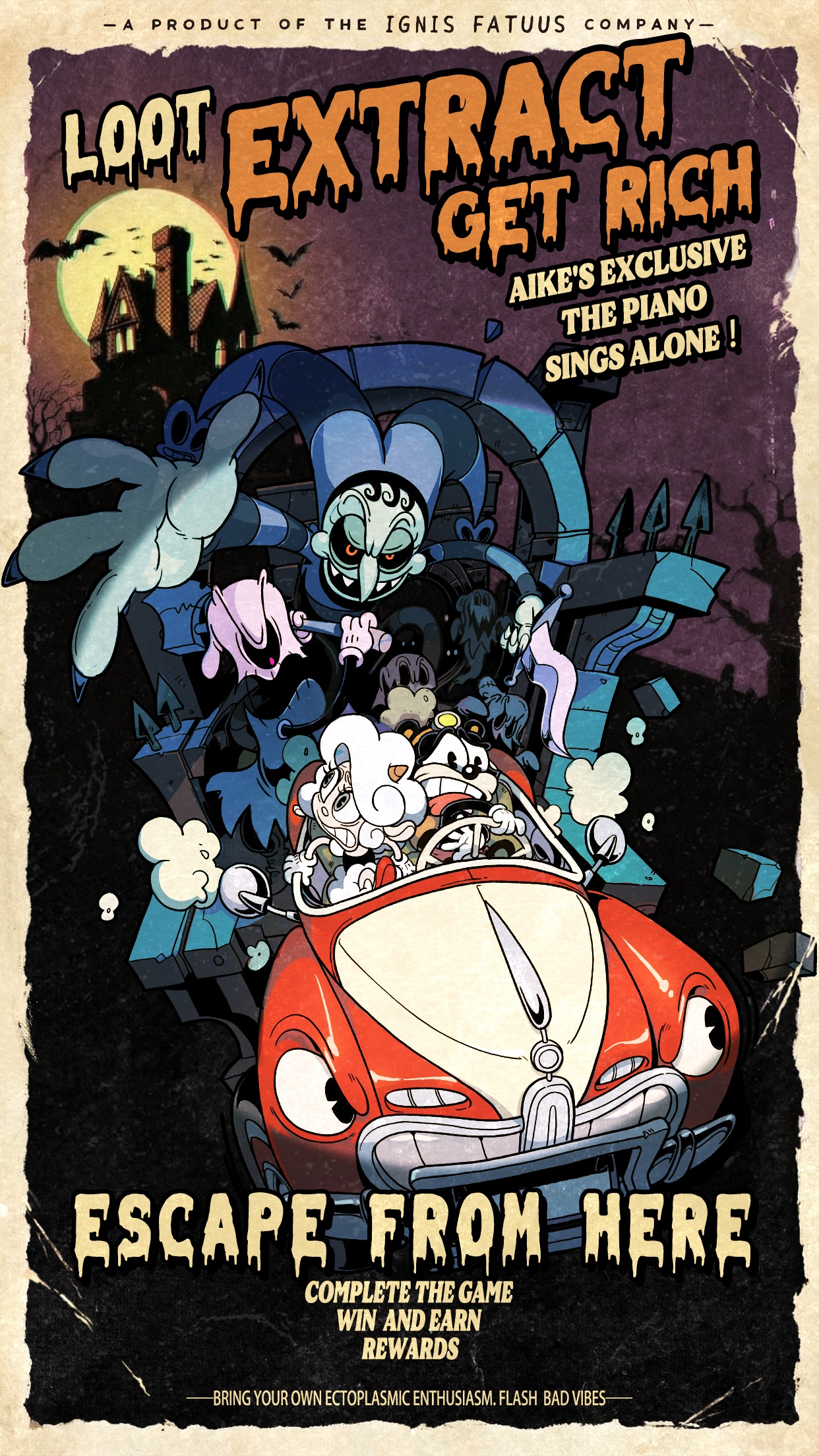 Haunted Headlines: Don’t Scream – Khi Hoạt Hình Cổ Điển Biến Thành Cơn Ác Mộng