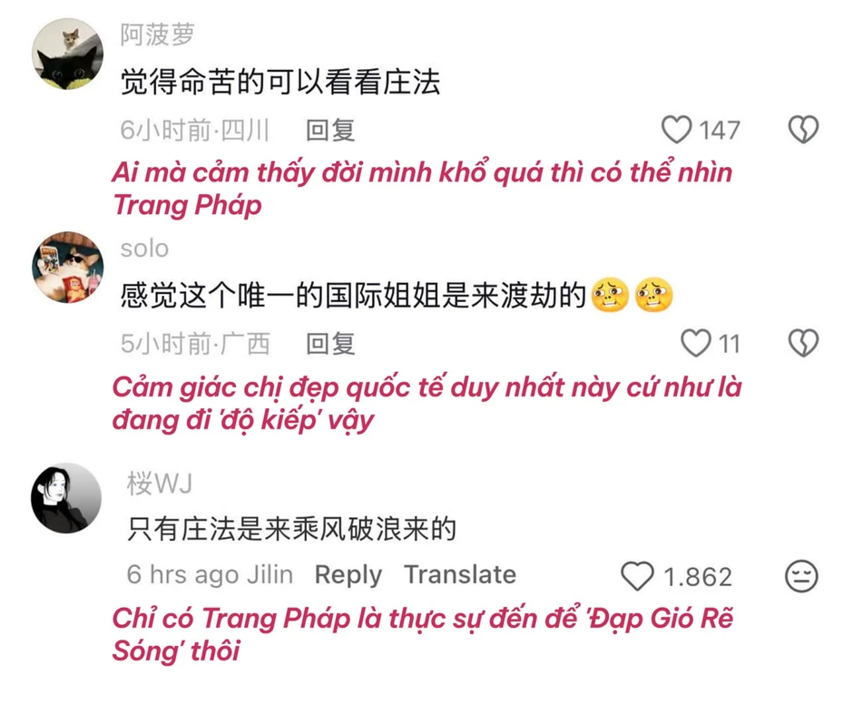 “Ai thấy mình khổ quá thì có thể nhìn Trang Pháp” “Ai thấy mình khổ quá thì có thể nhìn Trang Pháp”