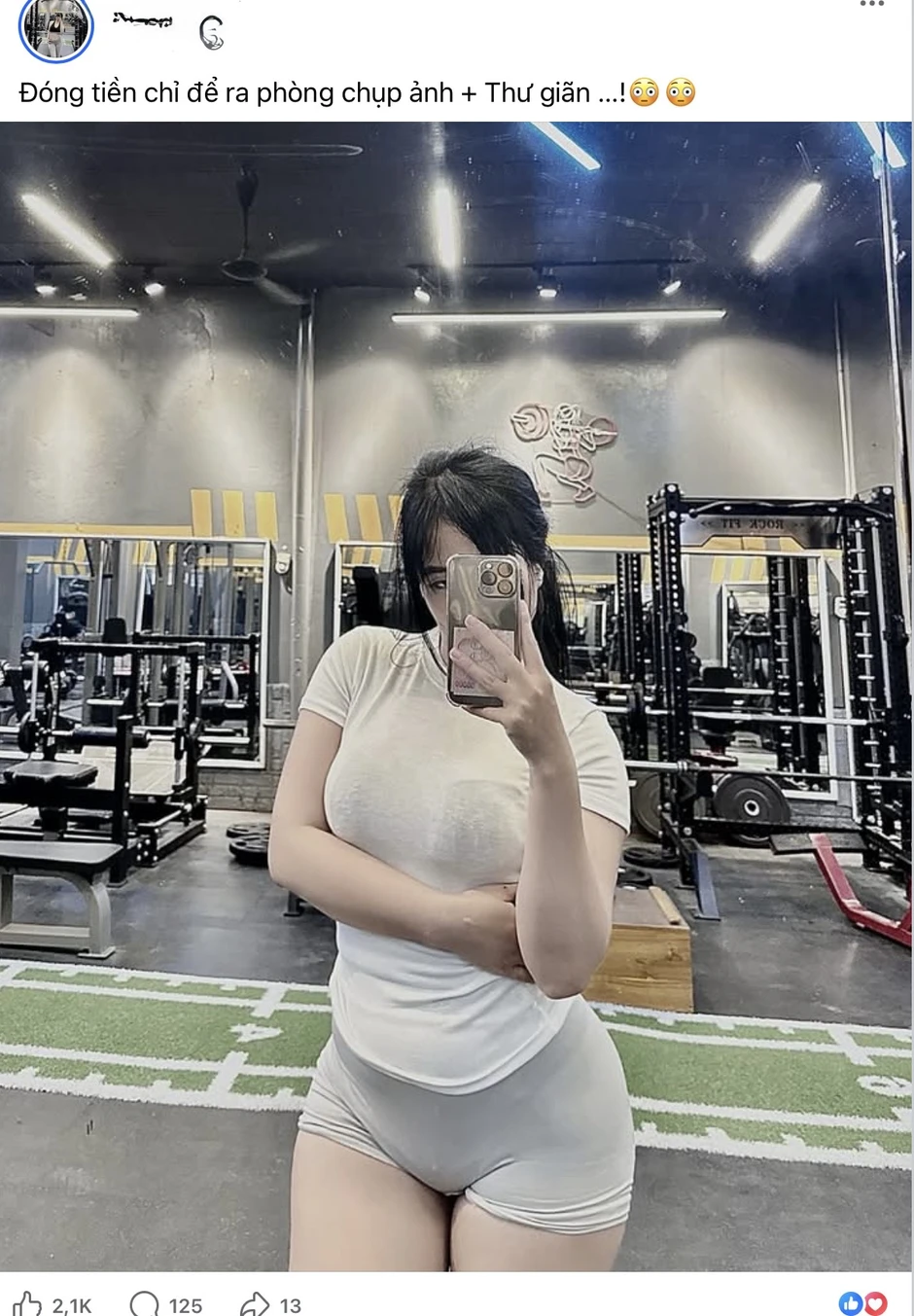 "Khám" trang cá nhân của cô gái thừa nhận đi gym chỉ để chụp ảnh, dân tình ngao ngán