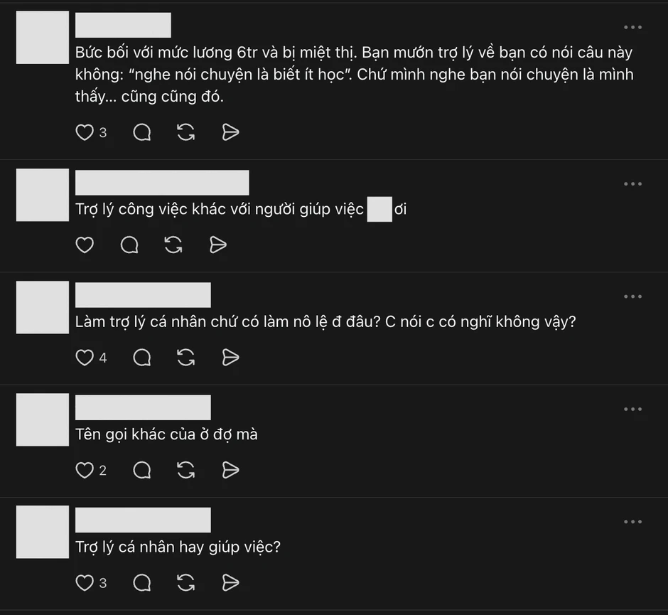 1 Hoa hậu Vbiz phát ngôn đến drama trợ lý hot nhất Threads, netizen phát quạo: "Chị nói chị có nghĩ không vậy?" 1 Hoa hậu Vbiz phát ngôn đến drama trợ lý hot nhất Threads, netizen phát quạo: "Chị nói chị có nghĩ không vậy?"