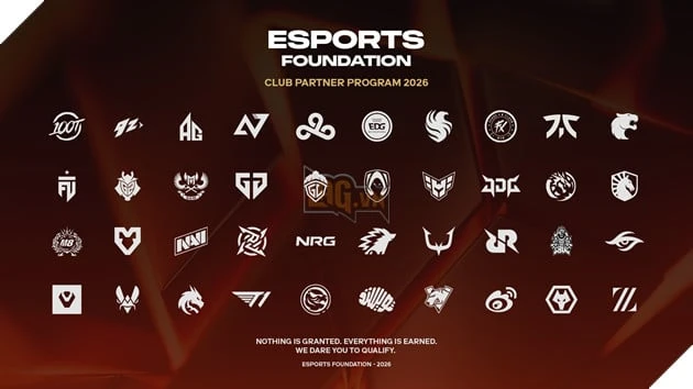 40 Câu Lạc Bộ Esports Hàng Đầu Tham Gia Chương Trình Đối Tác Câu Lạc Bộ Của Esports Foundation, Trị Giá 20 Triệu USD, Tiếp Cận Hơn 300 Triệu Người Hâm Mộ Toàn Cầu