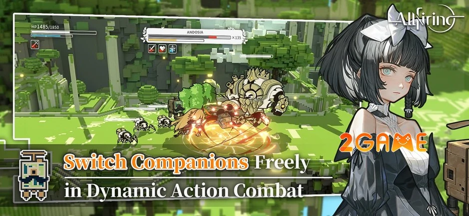 ALLfiring - Tuyệt phẩm ARPG đậm chất anime chính thức mở đăng ký toàn cầu