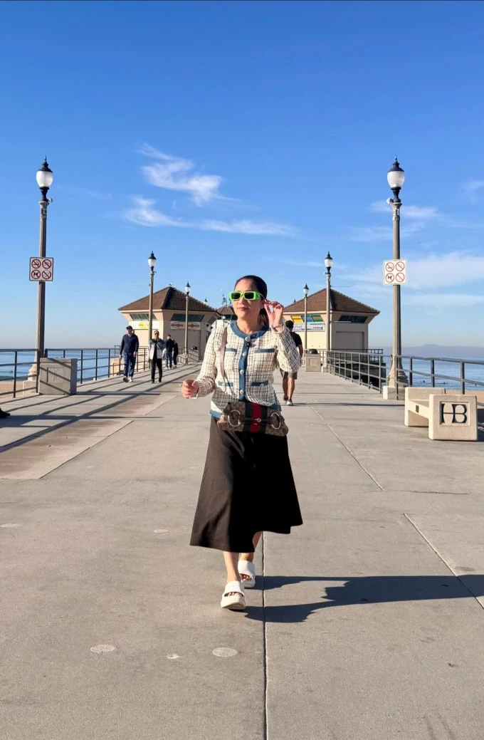 Ảnh sao 10/4: Ái Châu khoe được Huỳnh Đông và con trai cưng chiều hết mực