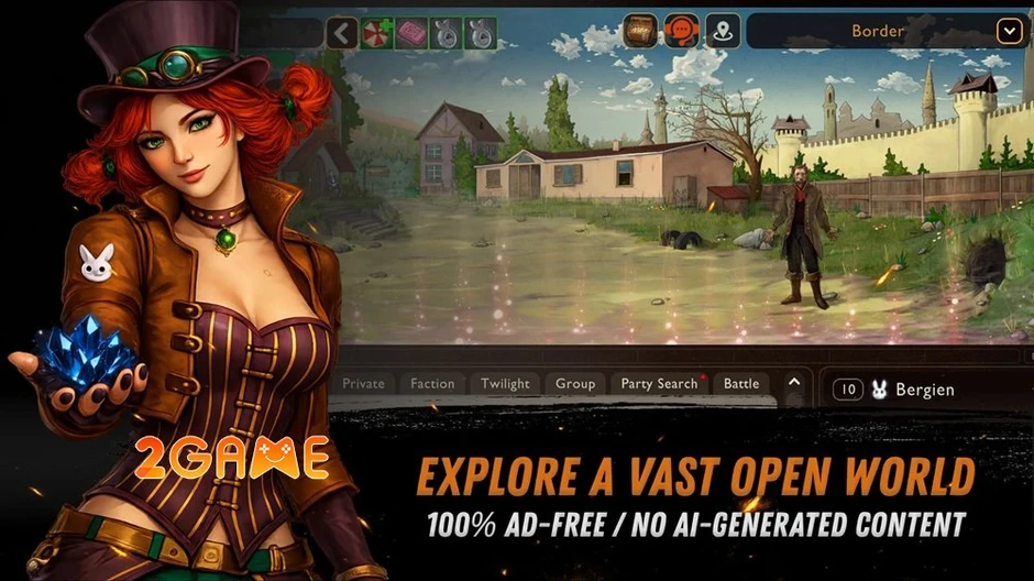 Arcane Afterfall - Khát vọng sinh tồn thức tỉnh trong thế giới MMORPG thủ công