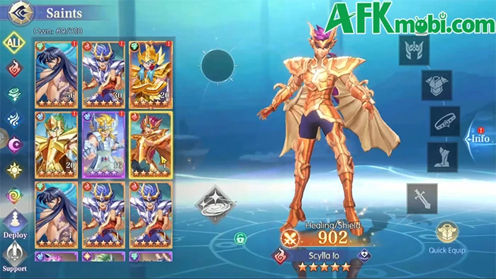 Archer’s Oath: Exodus game đấu tướng lấy chủ đề Saint Seiya