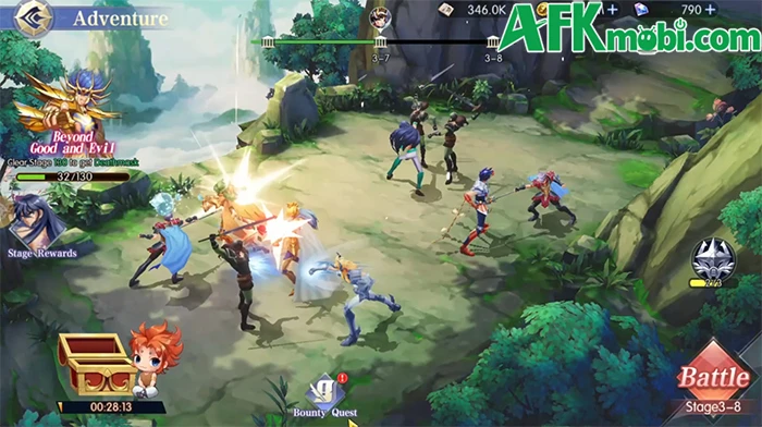 Archer’s Oath: Exodus game đấu tướng lấy chủ đề Saint Seiya