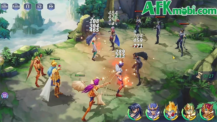 Archer’s Oath: Exodus game đấu tướng lấy chủ đề Saint Seiya