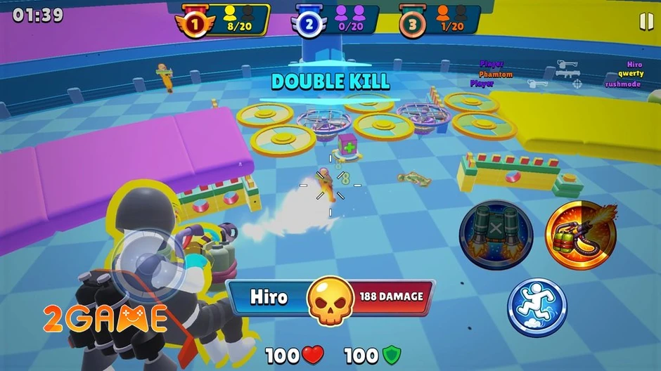 Arena Blast - Thắp lửa cho các trận chiến FPS đầy sự cạnh tranh trên mobile