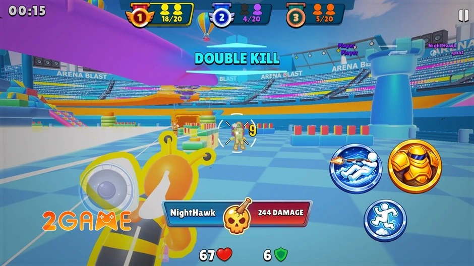Arena Blast - Thắp lửa cho các trận chiến FPS đầy sự cạnh tranh trên mobile