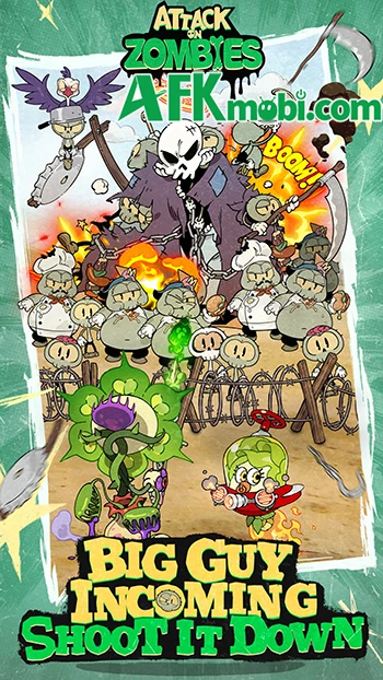 Attack on Zombies - Bắn diệt thây ma để ngăn chúng phá hàng rào