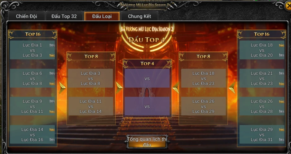 Bá Vương Lục Địa mùa 2 bước vào vòng tứ kết, MU Lục Địa VNG nâng quỹ thưởng lên đến 100 triệu đồng Bá Vương Lục Địa mùa 2 bước vào vòng tứ kết, MU Lục Địa VNG nâng quỹ thưởng lên đến 100 triệu đồng