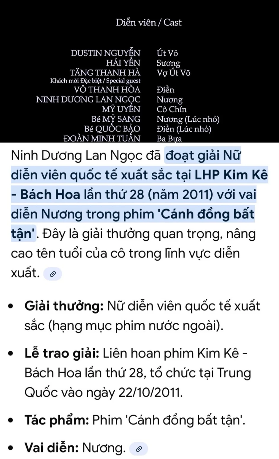 Bất công cho Ninh Dương Lan Ngọc!