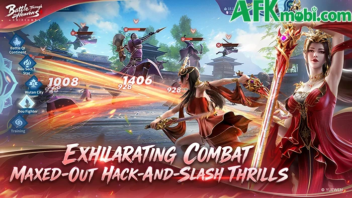 Battle Through the Heavens 3D game hành động nhập vai online