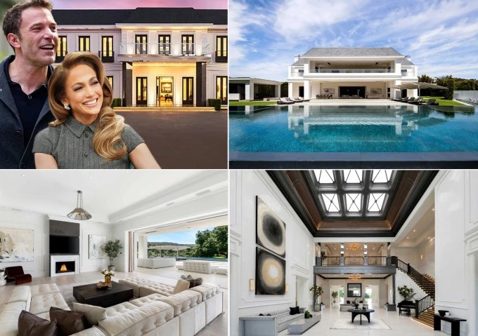 Ben Affleck tặng lại dinh thự 60 triệu USD cho Jennifer Lopez