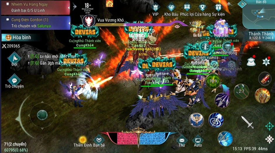 Biển người đổ về Lorencia: D.K ADNX Mobile: Chiến Binh Devias ngày đầu ra mắt "đông đến nghẹt thở", huyền thoại MU thực sự đã trở lại!