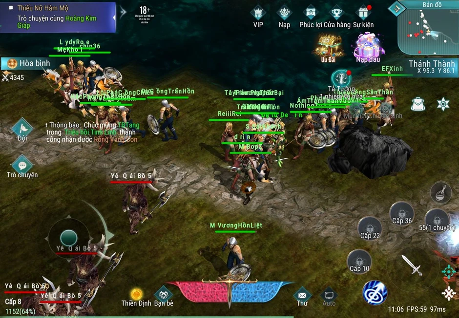 Biển người đổ về Lorencia: D.K ADNX Mobile: Chiến Binh Devias ngày đầu ra mắt "đông đến nghẹt thở", huyền thoại MU thực sự đã trở lại!