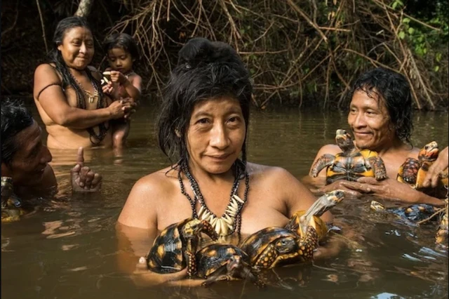 Bộ tộc biệt lập nhất ở Amazon khiến thế giới ngỡ ngàng với hình ảnh người trẻ dùng smartphone nhoay nhoáy Bộ tộc biệt lập nhất ở Amazon khiến thế giới ngỡ ngàng với hình ảnh người trẻ dùng smartphone nhoay nhoáy