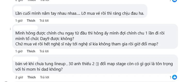 BTC Concert Anh Trai Say Hi lên tiếng về việc đổi seatmap nhưng không dập được sự bức xúc của fan BTC Concert Anh Trai Say Hi lên tiếng về việc đổi seatmap nhưng không dập được sự bức xúc của fan