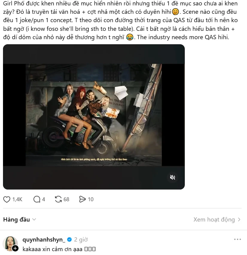 Cả cõi mạng bùng nổ với màn debut của Quỳnh Anh Shyn