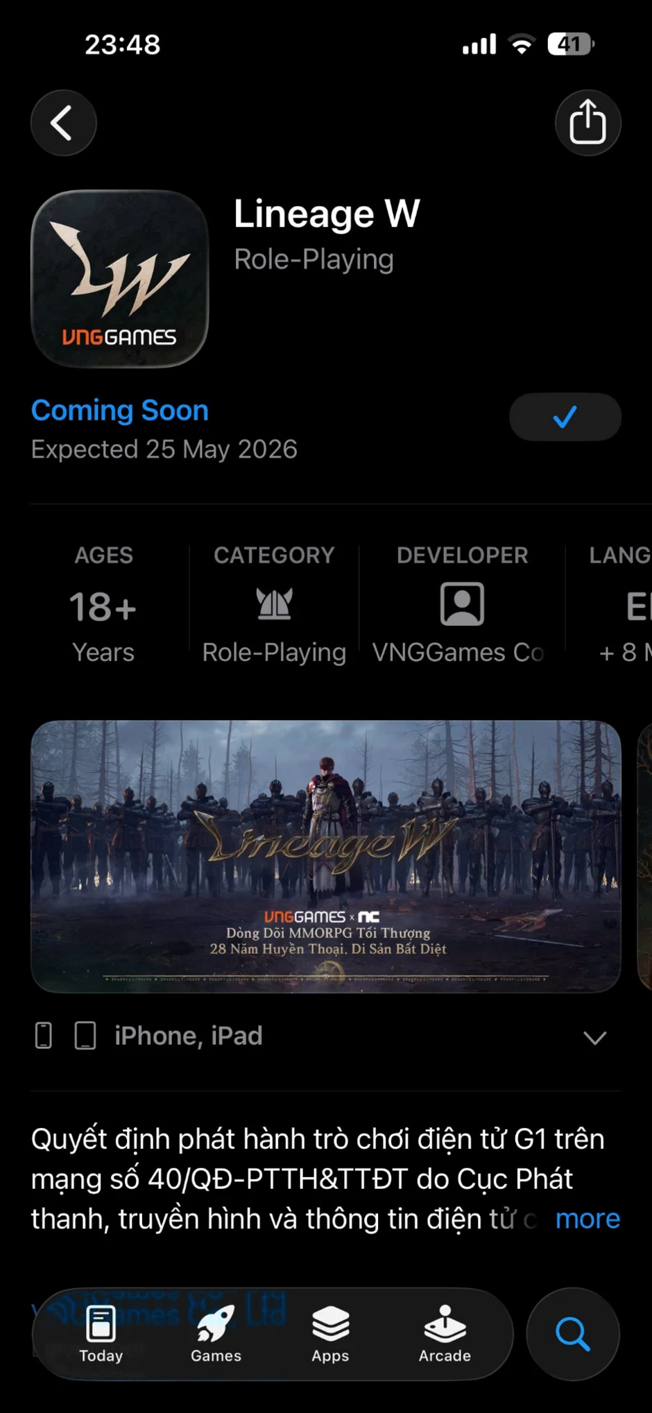 Cách game thủ lãnh đạo thế lực của mình được tiết lộ tại Showcase Lineage W sắp tới