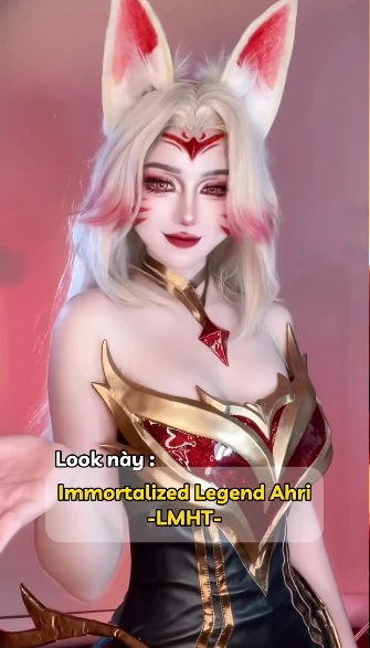 Cận cảnh màn biến hình hoàn hảo thành Ahri Huyền Thoại Trỗi Dậy của nữ coser xinh đẹp