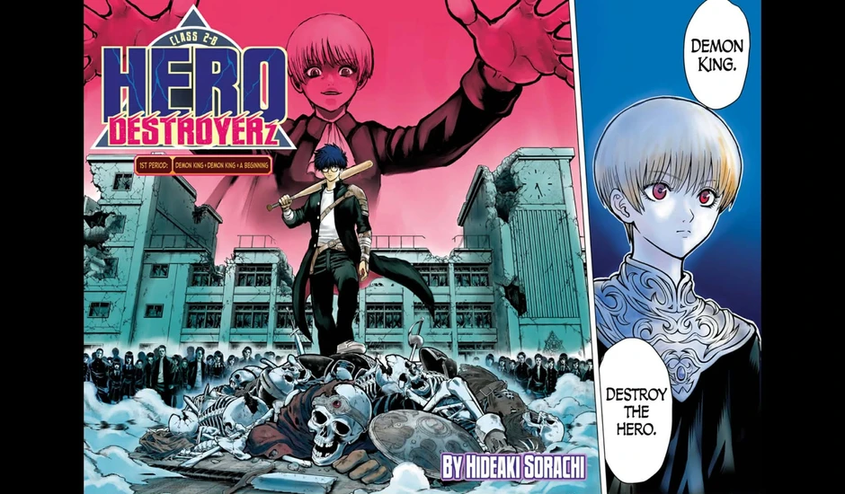 Cạn lời với manga mới của tác giả Gintama: Ma vương chuyển sinh và gã nam sinh chỉ mạnh nhất khi... đi vệ sinh
