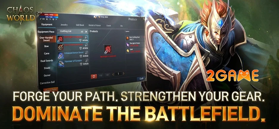 Chaos W - Khi RTS hội ngộ MMORPG: Siêu phẩm chiến thuật tái thiết lập thế giới đổ nát Chaos W - Khi RTS hội ngộ MMORPG: Siêu phẩm chiến thuật tái thiết lập thế giới đổ nát