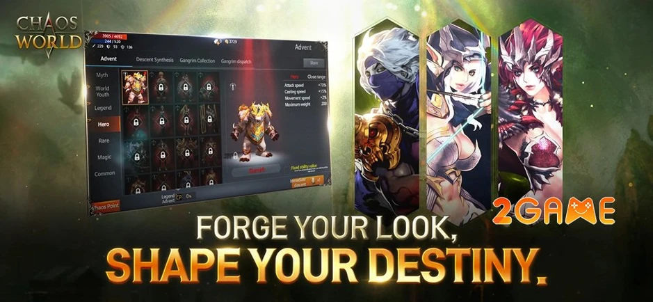 Chaos W - Khi RTS hội ngộ MMORPG: Siêu phẩm chiến thuật tái thiết lập thế giới đổ nát Chaos W - Khi RTS hội ngộ MMORPG: Siêu phẩm chiến thuật tái thiết lập thế giới đổ nát