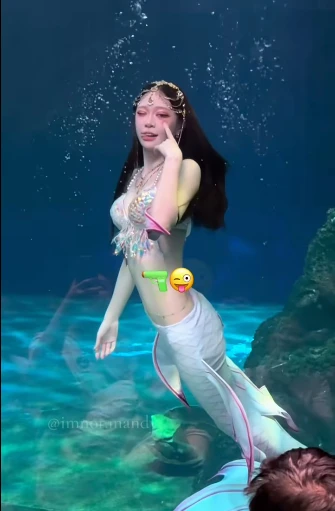 Chỉ 1 giây "lên hình", nàng tiên cá này khiến CDM phải ngây ngất với nhan sắc như bước ra từ truyện cổ tích