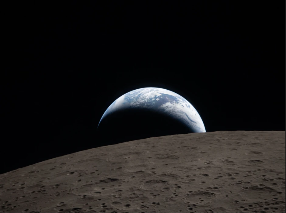 Chiêm ngưỡng khoảnh khắc "Trái Đất lặn" chưa từng thấy trong lịch sử nhân loại từ sứ mệnh Artemis II