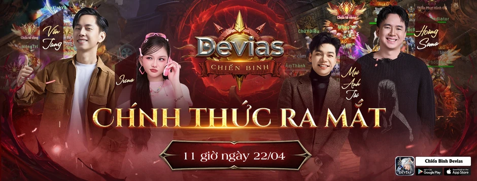 Chính thức khai mở: D.K ADNX Mobile: Chiến Binh Devias ra mắt, tặng Giftcode "siêu khủng"