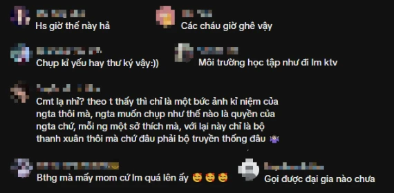 Chụp ảnh kỷ yếu với "tất lưới", nhóm học sinh bất ngờ bị CDM chỉ trích dữ dội