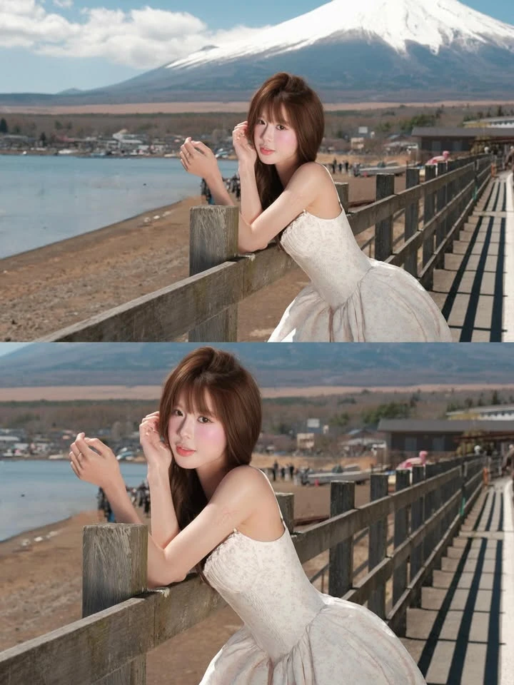 Chụp ảnh với thiên nga, hot girl như bước ra từ chuyện cổ tích