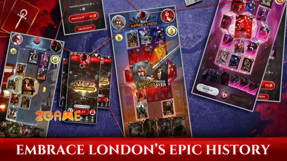 Clans of London - Cuộc đại chiến ma cà rồng sử dụng chiến thuật thượng thừa