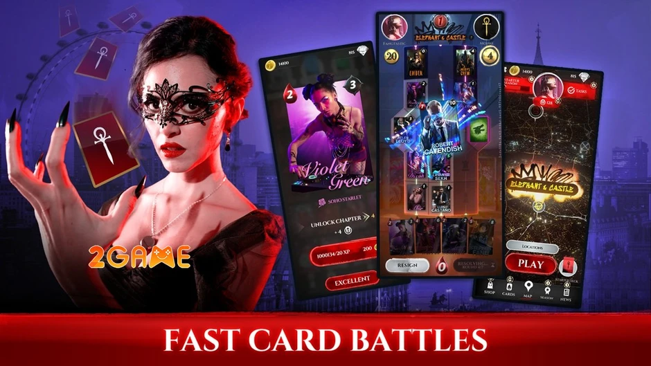 Clans of London - Cuộc đại chiến ma cà rồng sử dụng chiến thuật thượng thừa