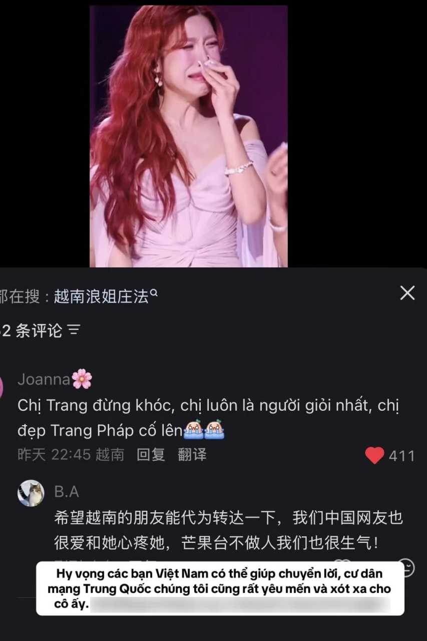 Cô gái Việt khiến cộng đồng mạng Trung Quốc bất bình lên tiếng
