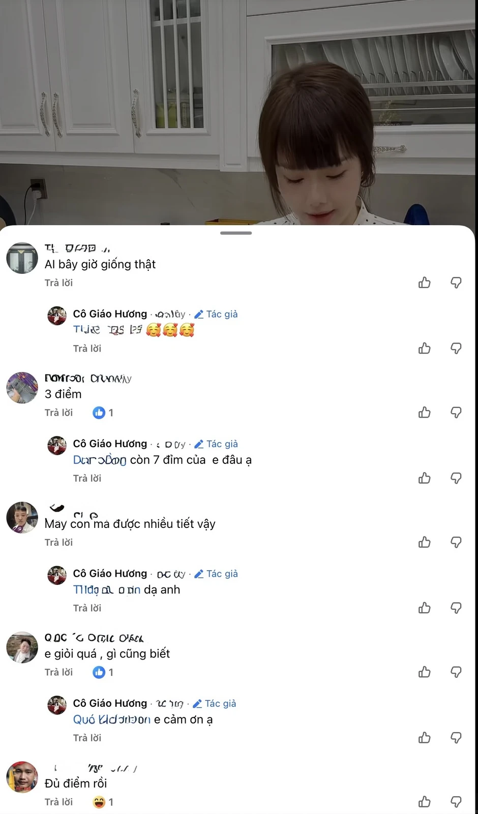 Cô giáo Hương trổ tài đứng bếp làm món khoái khẩu, clip nhận bão tương tác, fan tấm tắc "giỏi hết phần thiên hạ" Cô giáo Hương trổ tài đứng bếp làm món khoái khẩu, clip nhận bão tương tác, fan tấm tắc "giỏi hết phần thiên hạ"