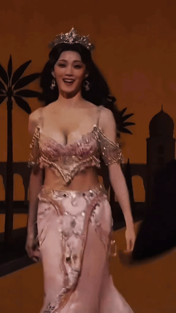 Có mỹ nhân vừa hoá công chúa Jasmine, vẻ ngoài như "xé truyện bước ra" bởi quá xinh đẹp