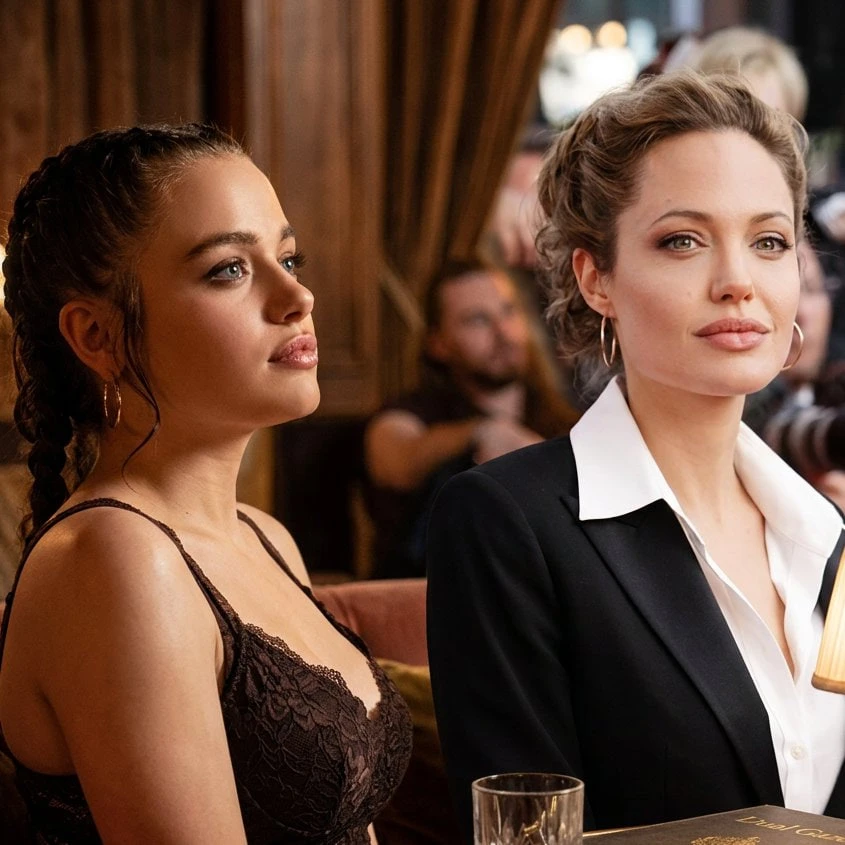 Con gái Angelina Jolie chấp nhận làm nền, xuất hiện 10 giây gây sốt điên đảo vì quá xinh Con gái Angelina Jolie chấp nhận làm nền, xuất hiện 10 giây gây sốt điên đảo vì quá xinh