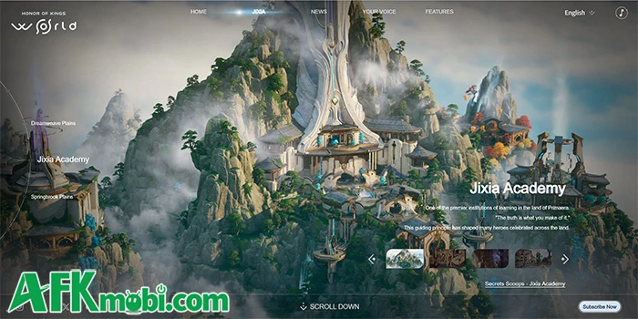 Cộng đồng game thủ sôi sục với tin tức về Honor of Kings: World