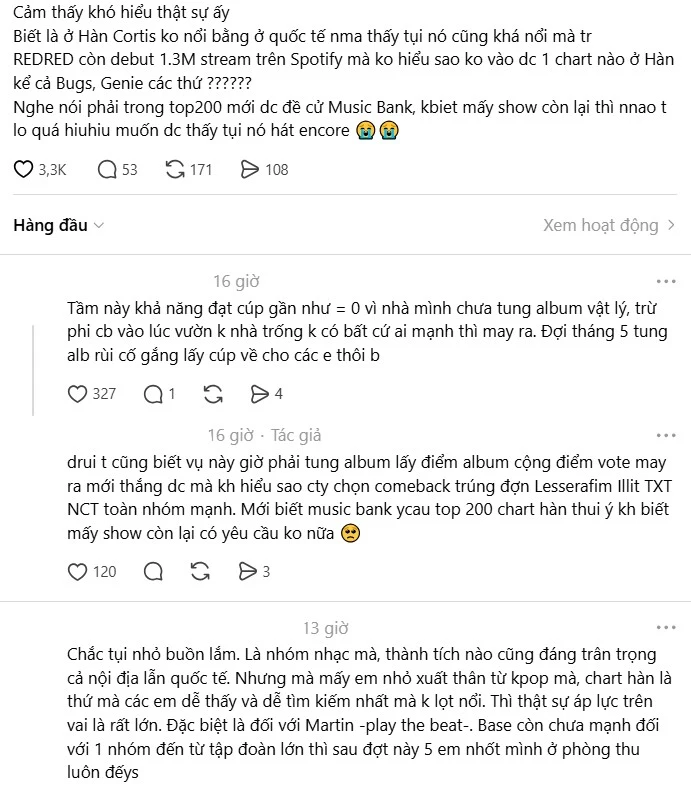 CORTIS tàng hình trên các bảng xếp hạng, ở Việt Nam hot điên đảo nhưng nhạc dở không ai nghe