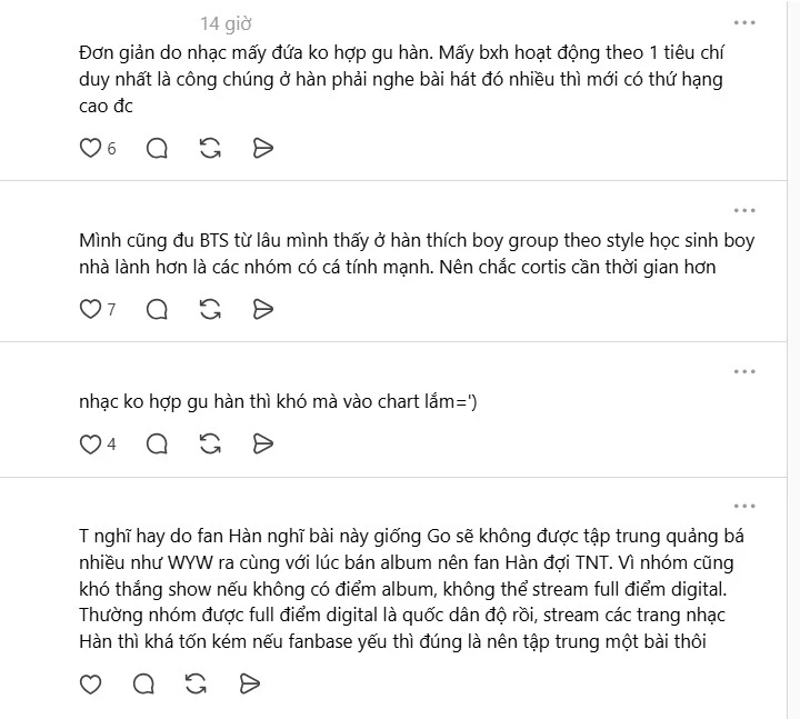 CORTIS tàng hình trên các bảng xếp hạng, ở Việt Nam hot điên đảo nhưng nhạc dở không ai nghe