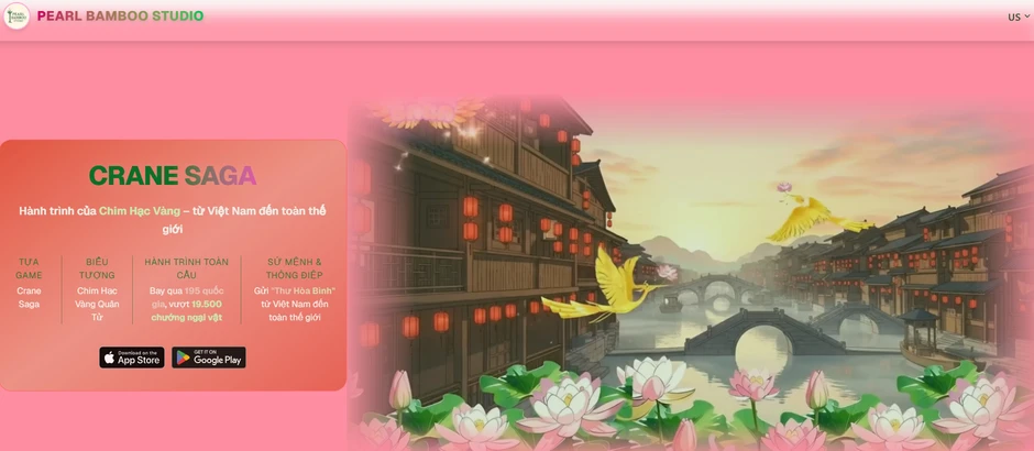 Crane Saga - Game Việt đầu tiên hướng tới giải Nobel Hòa bình